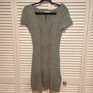 Grey Sweater Dress
